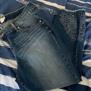Gently used jeans